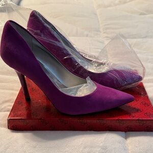 Elegant Purple High Heels